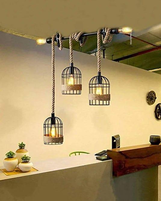 Industrial Antique Retro Metal Pendant Chandelier Lighting