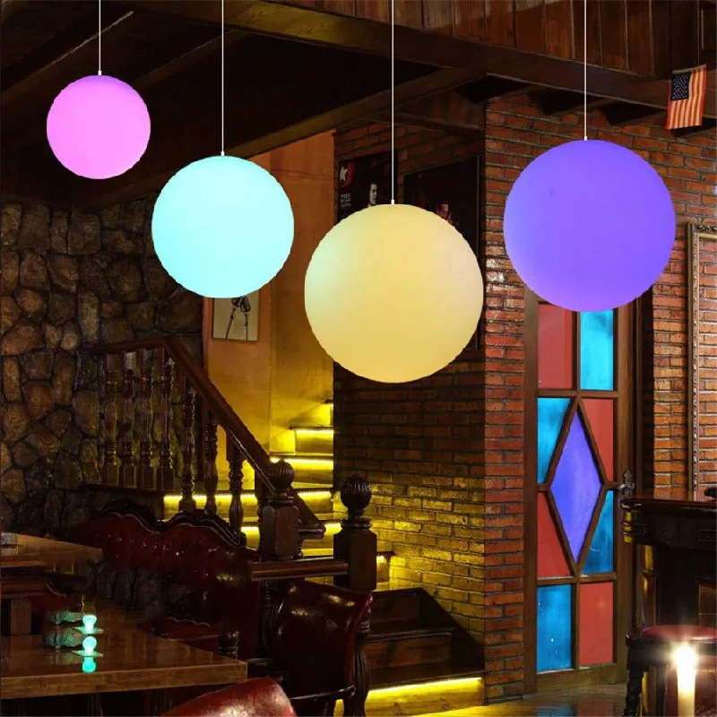 Illuminate Your Space with the Globe Ball Sphere Pendant Lamp