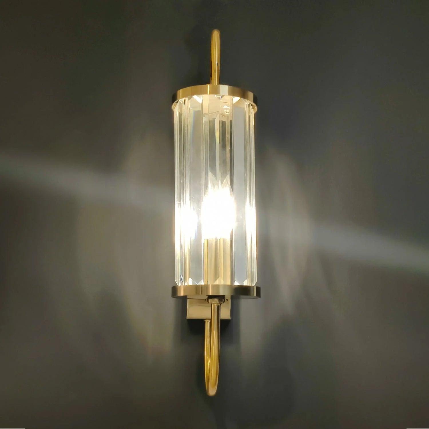 Modern Vintage Glass Wall Light