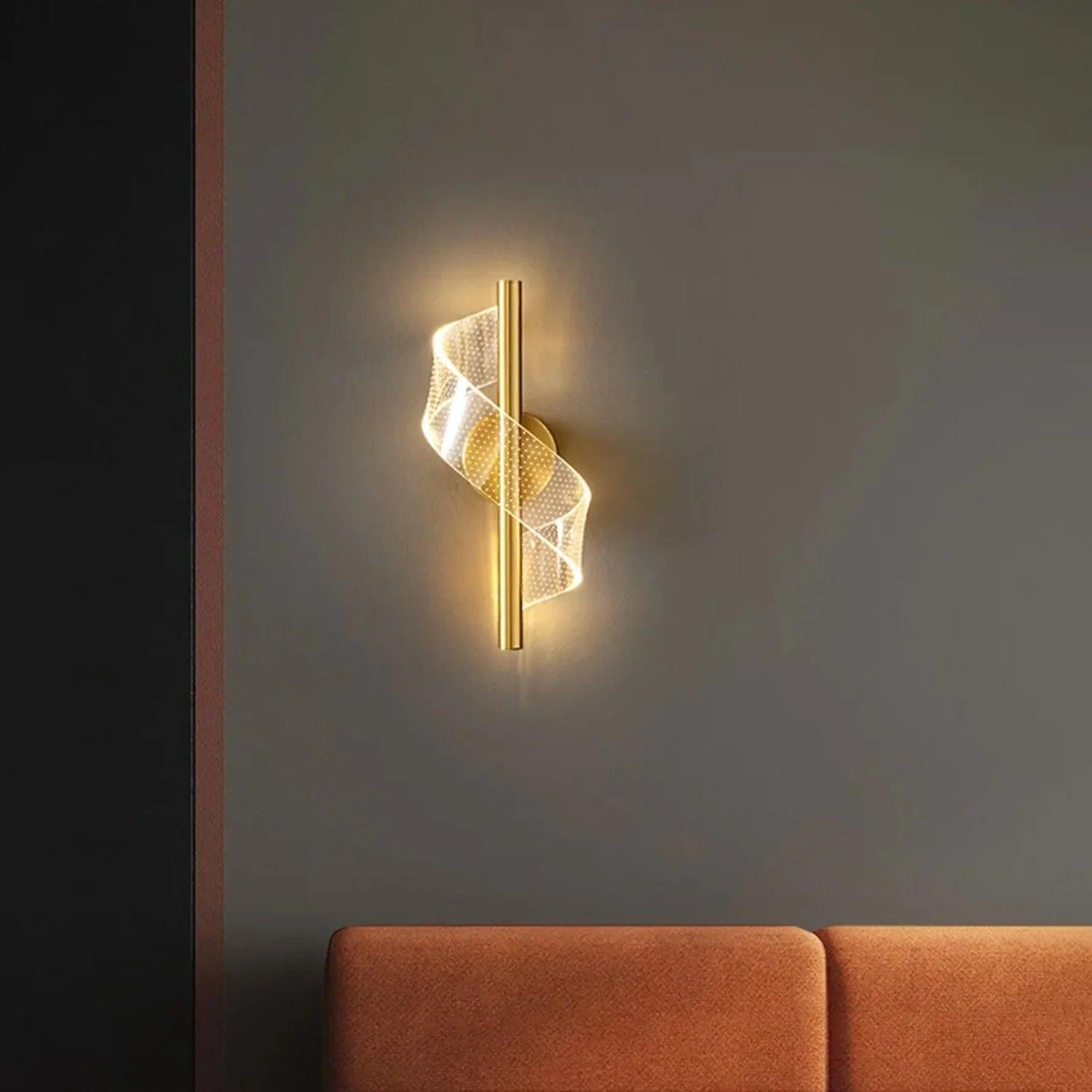 Swirl Wall Light