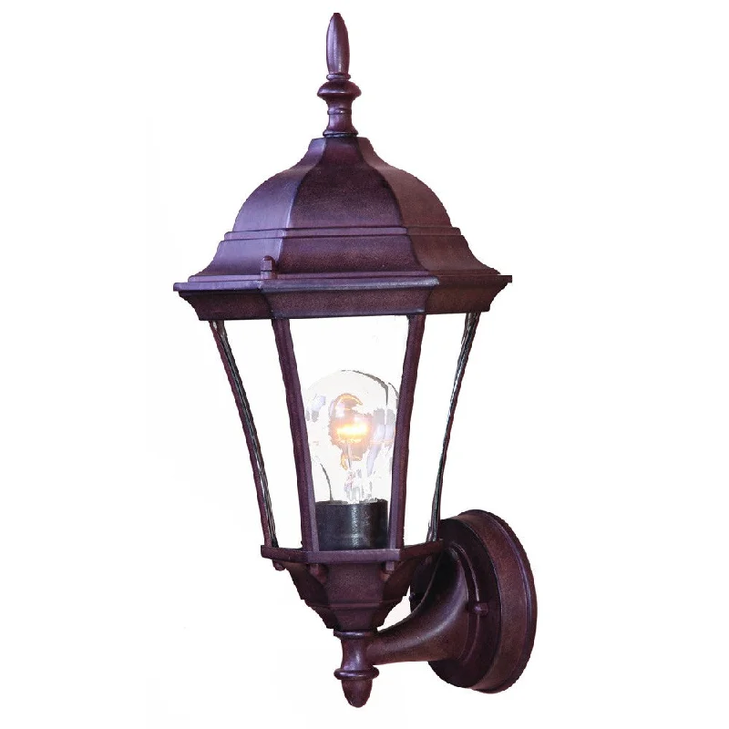 Dark Brown Carousel Lantern Wall Light