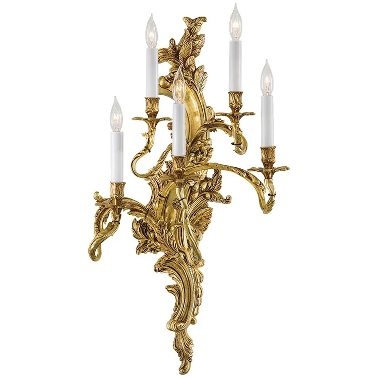 Family Collection Five-Light Left-Side Wall Sconce