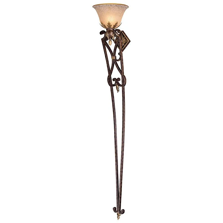 Zaragoza Single-Light Wall Torchiere Sconce