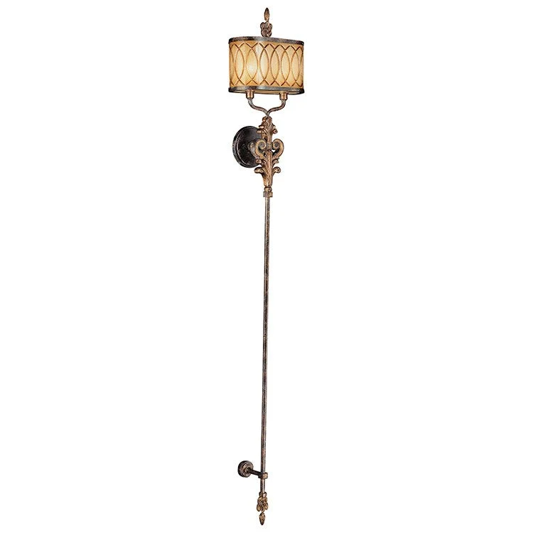 Terraza Villa Two-Light Wall Torchiere Sconce