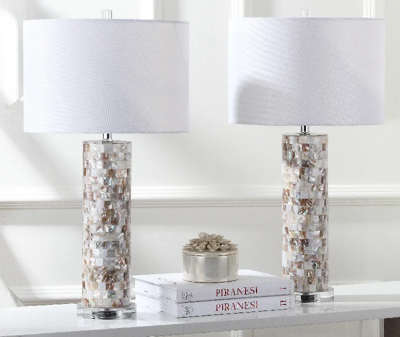 Safavieh Cadenza 27.5 Inch H Table Lamp 15" x 15" x 27.5" Off White