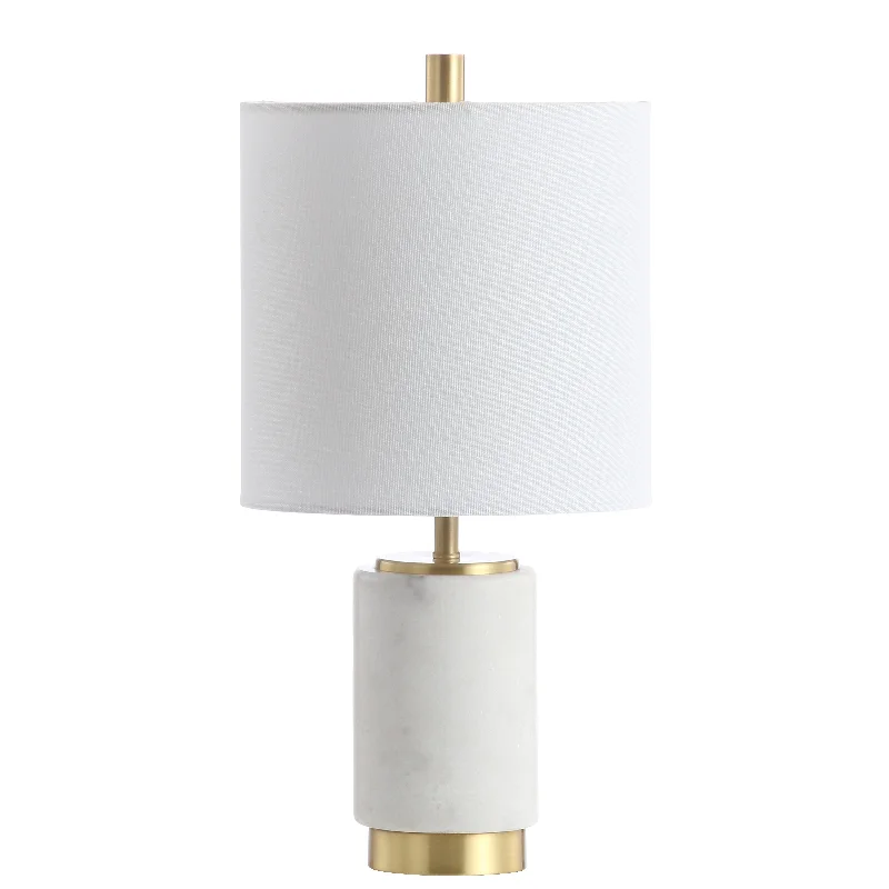 Safavieh Parlon Table Lamp 8" x 8" x 16" White