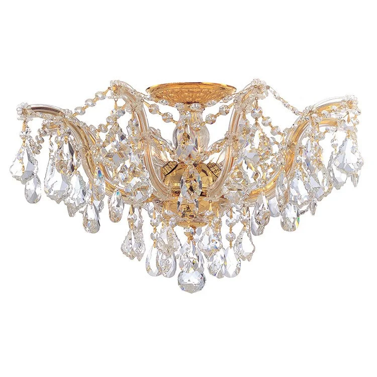 Maria Theresa Five-Light Semi-Flush Mount Ceiling Fixture