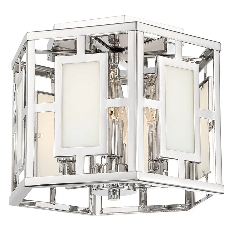 Hillcrest Six-Light Flush Mount Ceiling Fixture