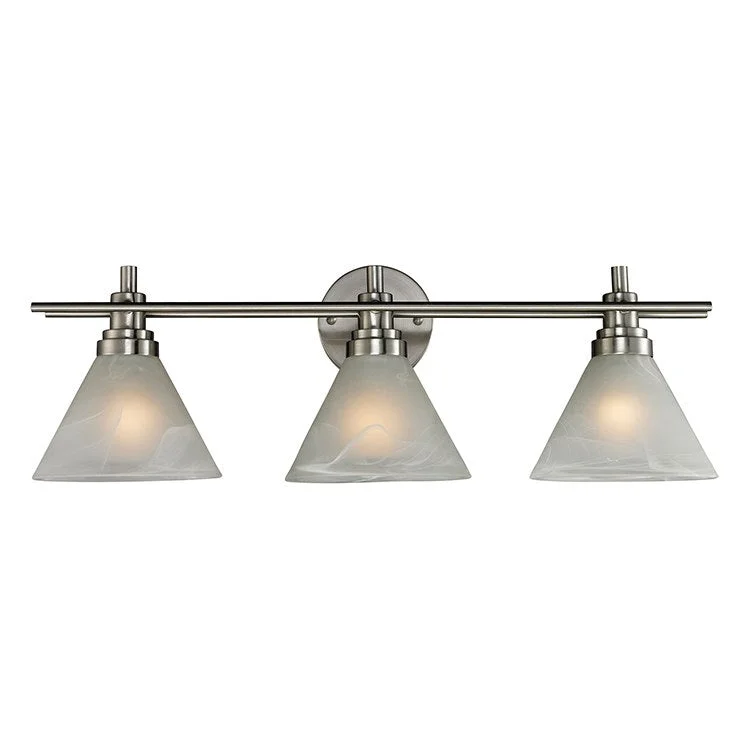 Pemberton Three-Light LED Bathroom Vanity Fixture