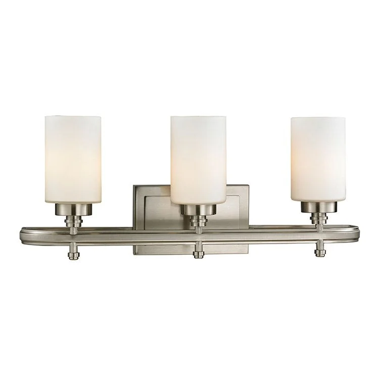 Dawson Three-Light Bathroom Vanity Fixture