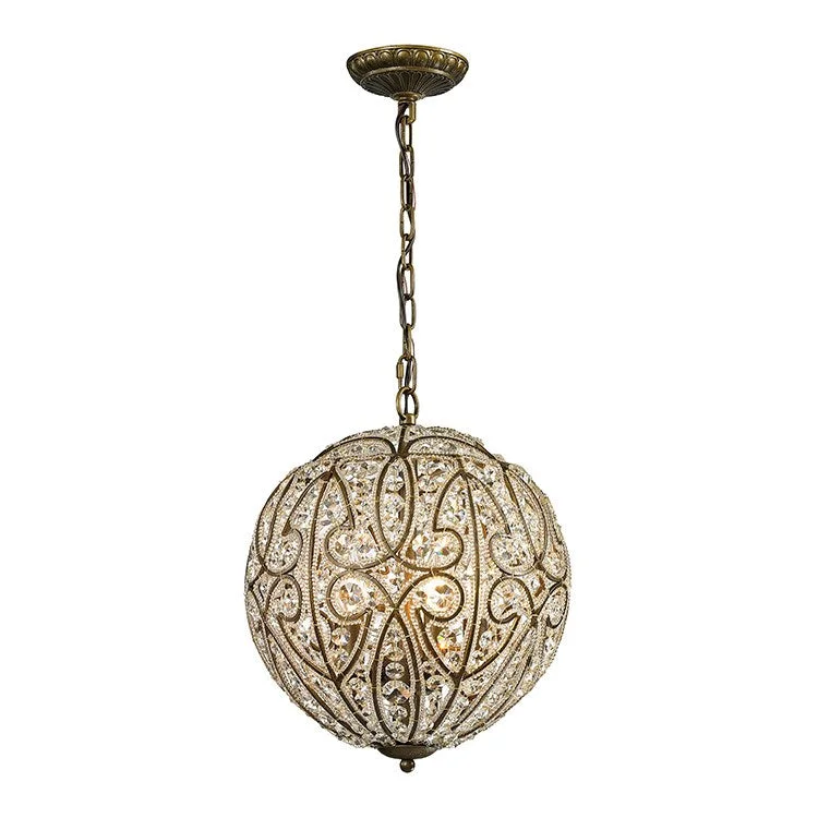 Elizabethan Five-Light Pendant