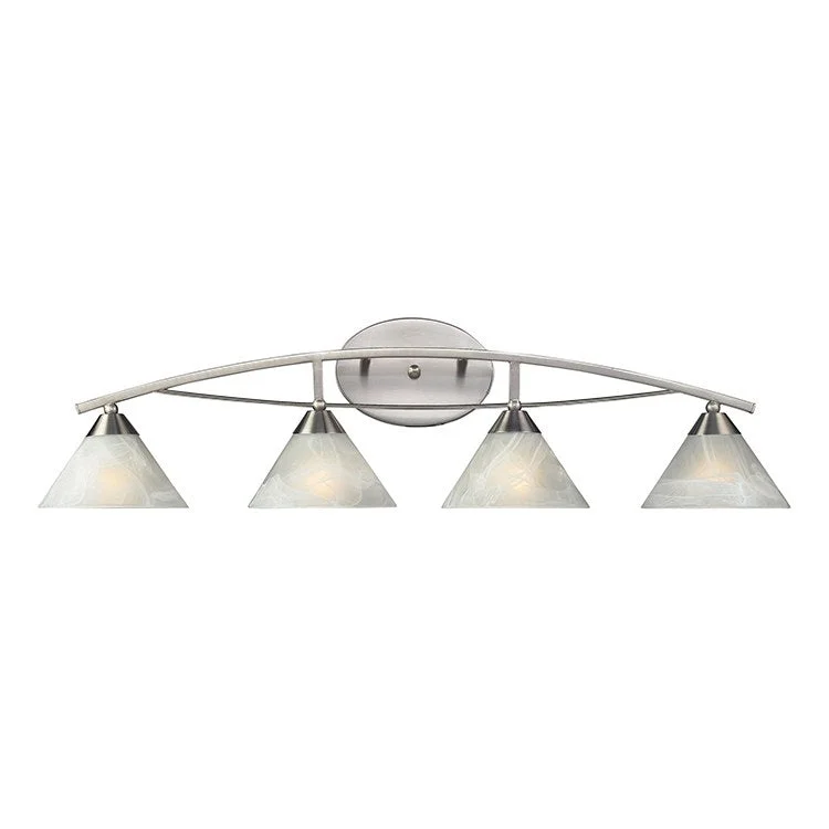 Elysburg Four-Light Bathroom Vanity Fixture