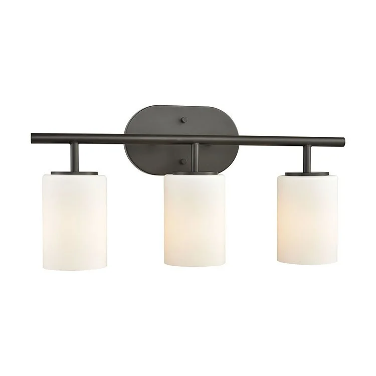 Pemlico Three-Light Bathroom Vanity Fixture