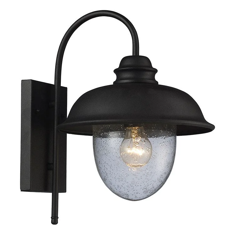 Streetside Cafe Single-Light Outdoor Wall Sconce