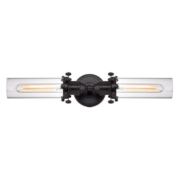 Fulton Two-Light Bathroom Vanity Fixture