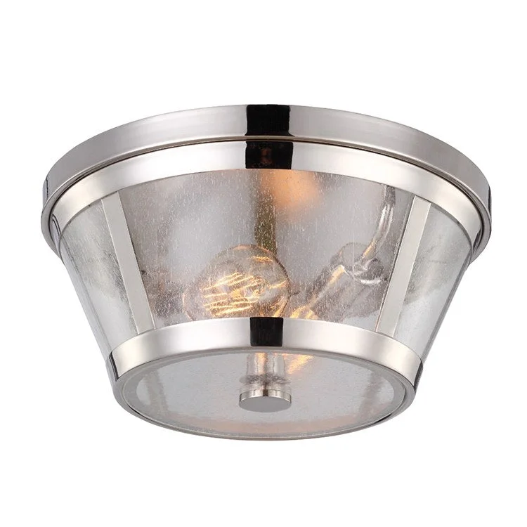 Harrow Two-Light Flush Mount Ceiling Fixture