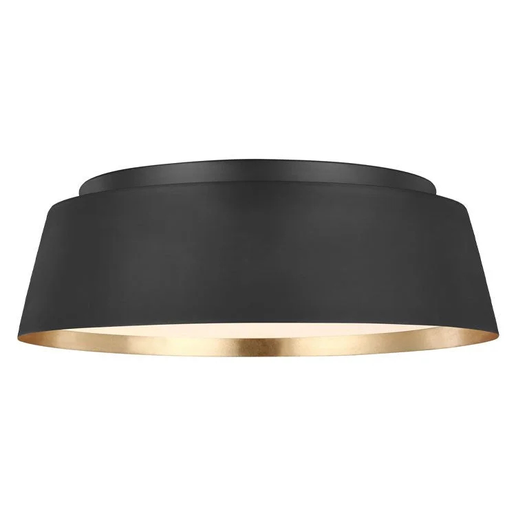 Asher Three-Light Flush Mount Ceiling Fixture by Ellen