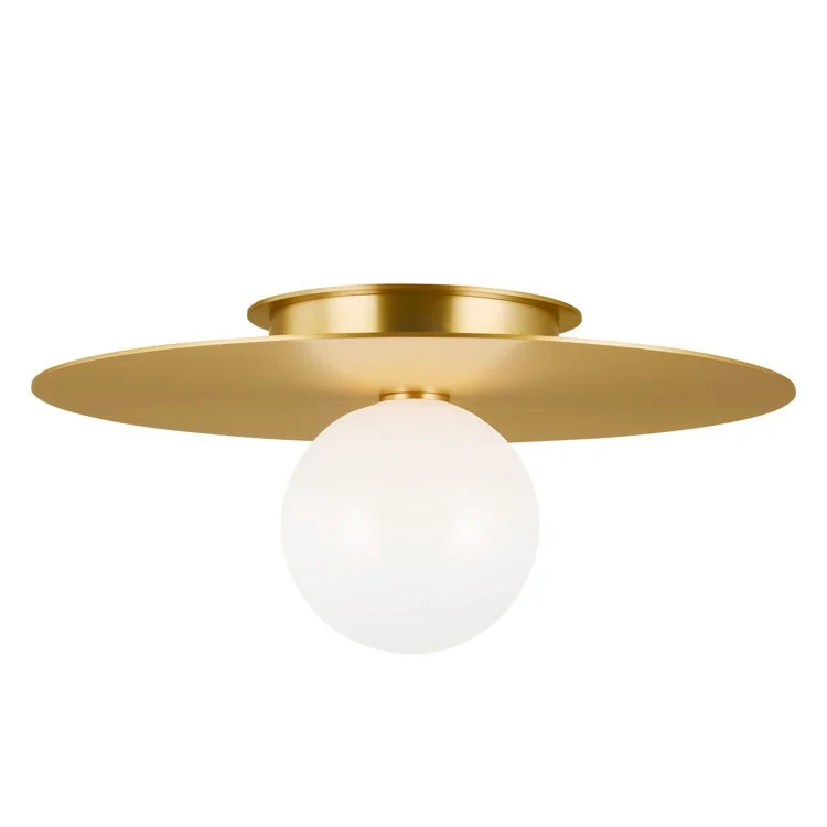 Nodes Single-Light Large Flush Mount Ceiling Fixture by Kelly