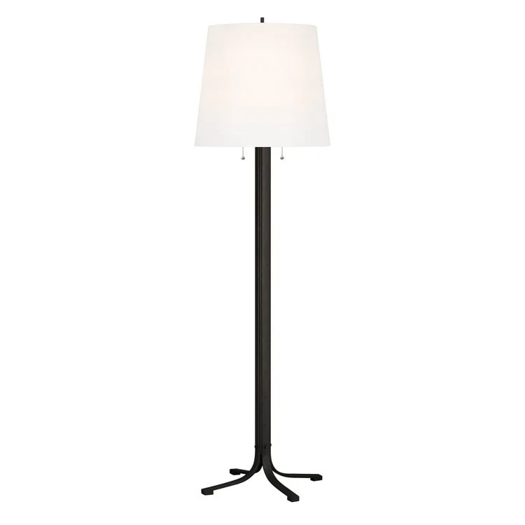 Logan Two-Light Floor Lamp by Thomas O'Brien