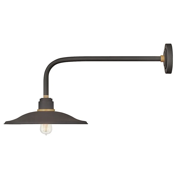 Foundry Single-Light Large Outdoor Wall Sconce