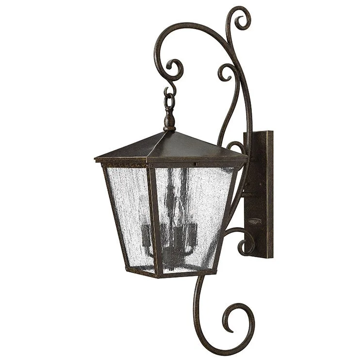 Trellis Four-Light LED Large Wall-Mount Lantern