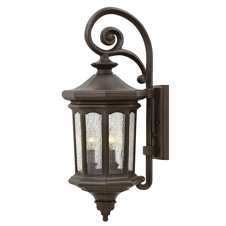 Raley Three-Light Medium Wall-Mount Lantern