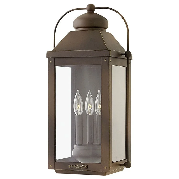 Anchorage Three-Light Large LED Wall-Mount Lantern