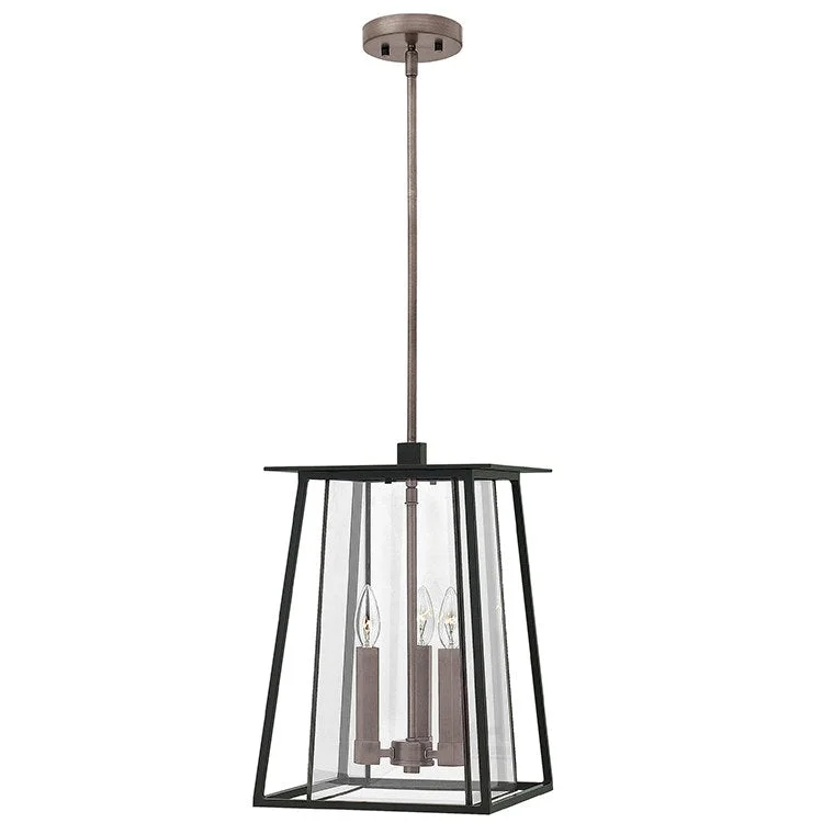 Walker Three-Light Hanging Lantern