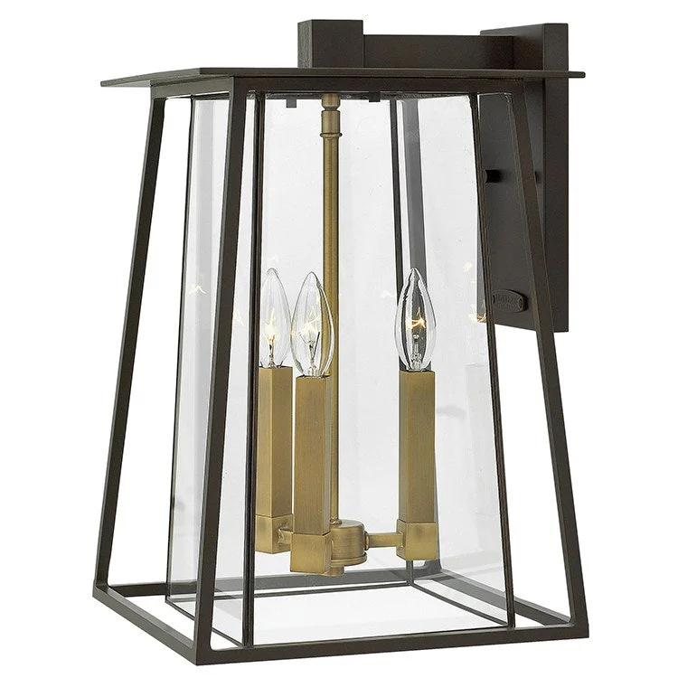 Walker Three-Light LED Large Wall-Mount Lantern