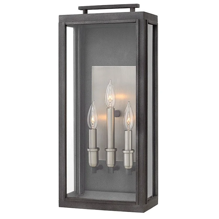 Sutcliffe Three-Light Large Wall-Mount Lantern