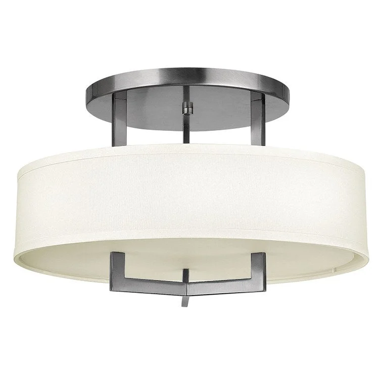 Hampton Three-Light Semi-Flush Mount Ceiling Light