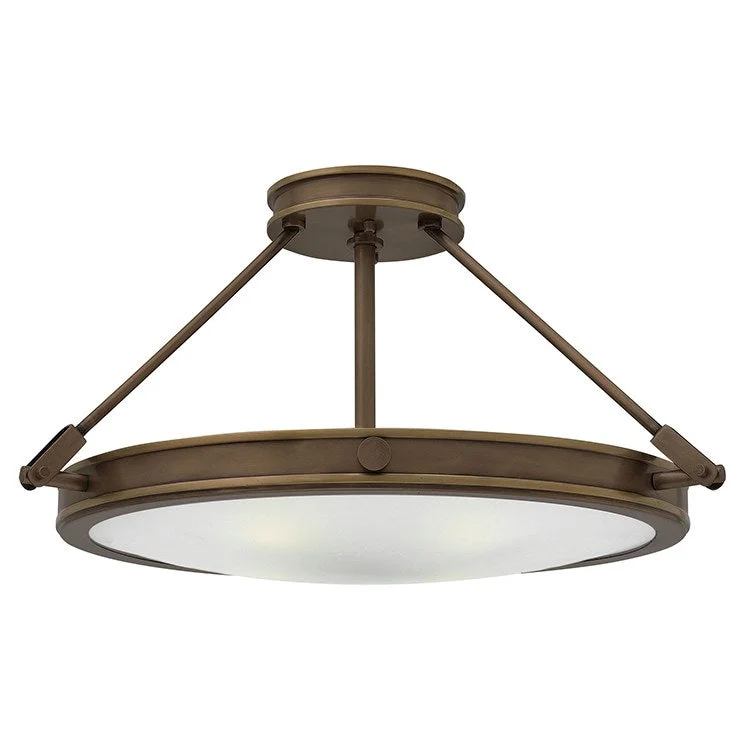 Collier Four-Light Semi-Flush Mount Ceiling Light