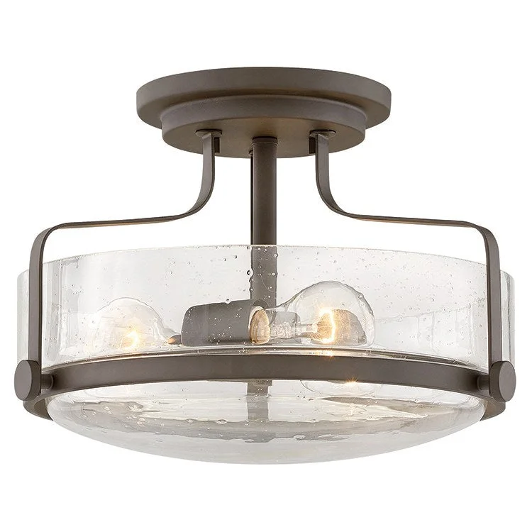 Harper Three-Light Semi-Flush Mount Ceiling Light