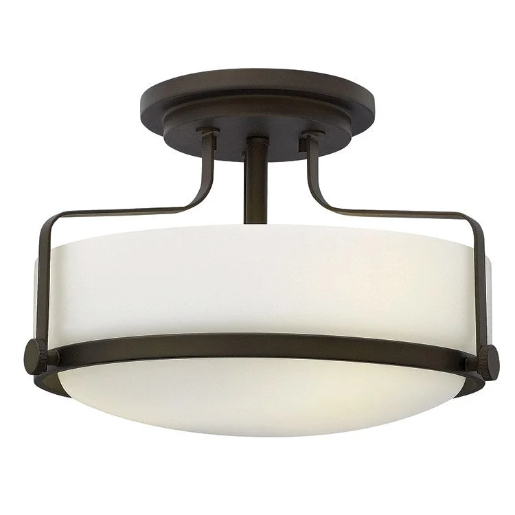 Harper Single-Light LED Semi-Flush Mount Ceiling Light