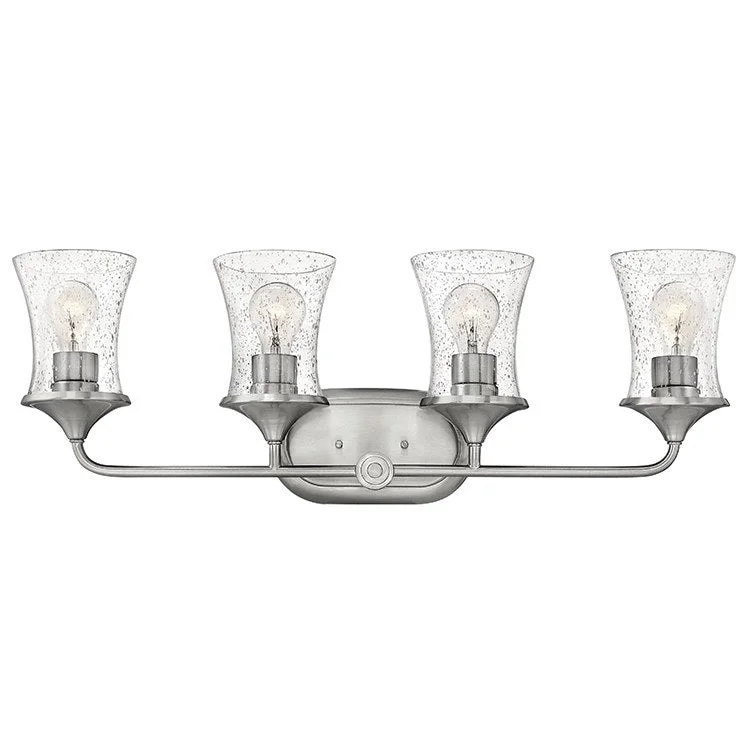 Thistledown Four-Light Bathroom Lighting Fixture