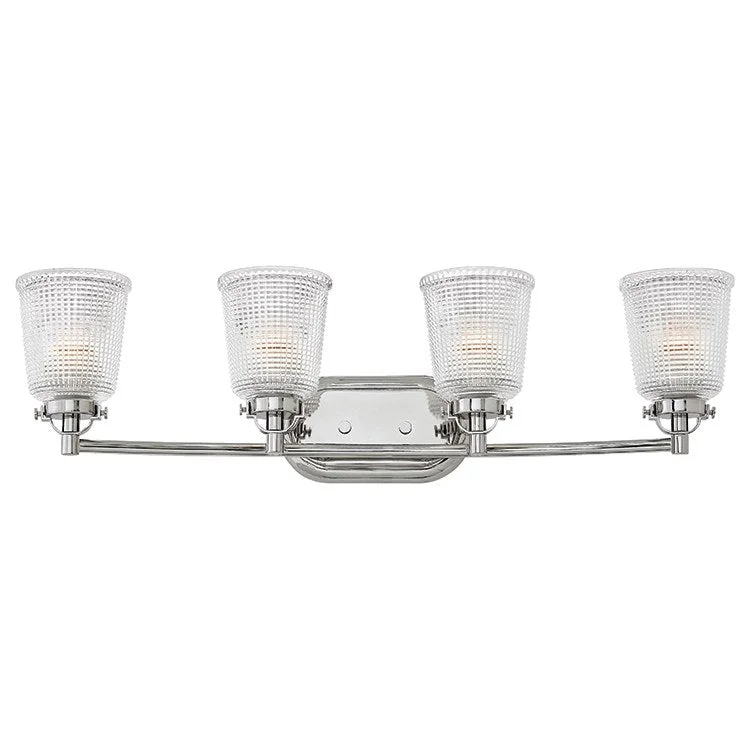 Bennett Four-Light Bathroom Lighting Fixture