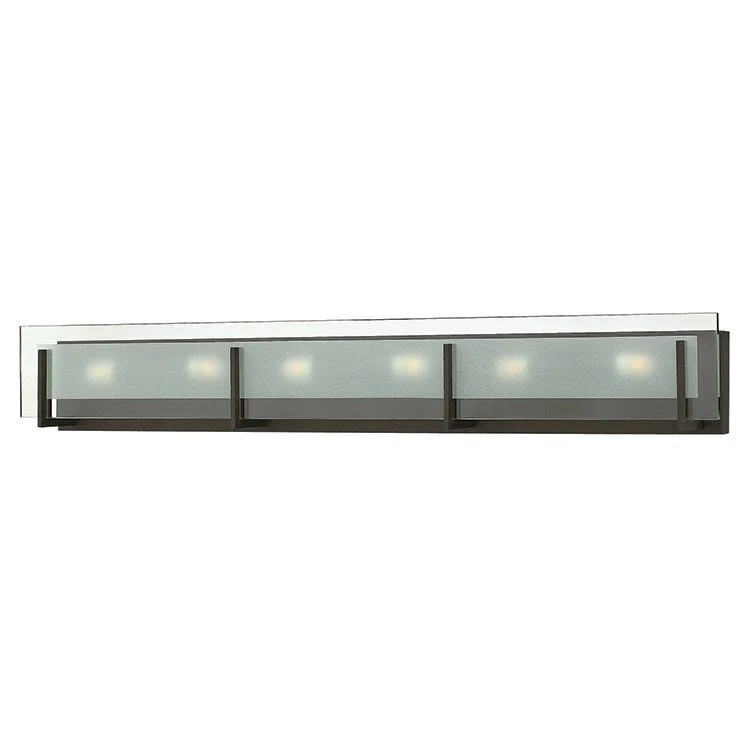 Latitude Six-Light Bathroom Lighting Fixture