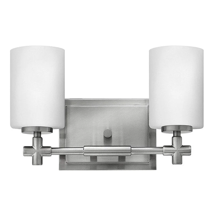 Laurel Two-Light Bathroom Lighting Fixture