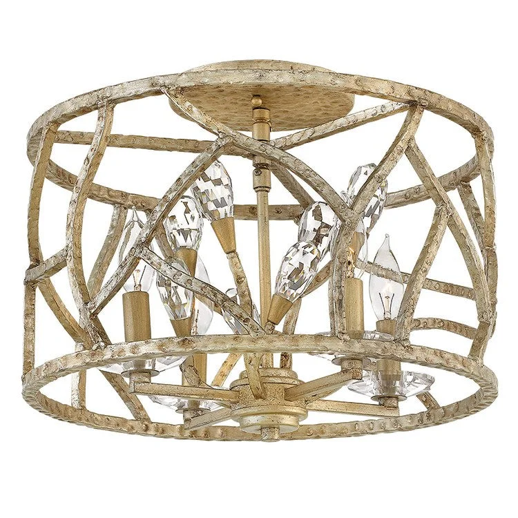 Eve Four-Light Semi-Flush Mount Ceiling Light