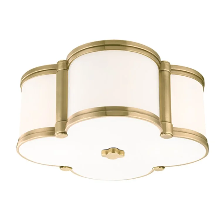 Chandler Two-Light Flush Mount Ceiling Fixture