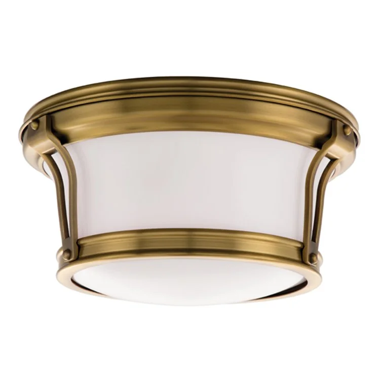 Newport Two-Light Flush Mount Ceiling Fixture