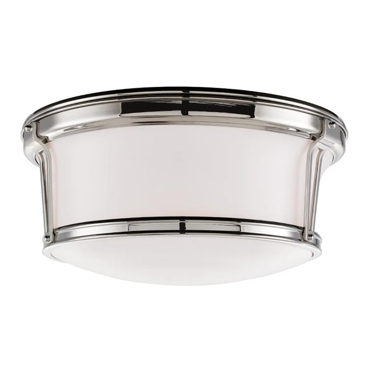 Newport Three-Light Flush Mount Ceiling Fixture