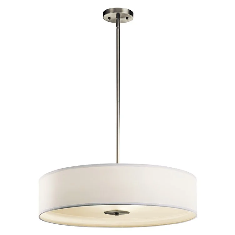 Three-Light Pendant/Semi-Flush Mount Ceiling Fixture