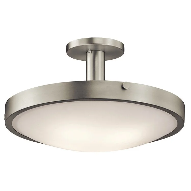 Lytham Four-Light Semi-Flush Mount Ceiling Fixture