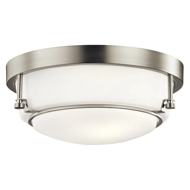 Belmont Two-Light Flush Mount Ceiling Fixture