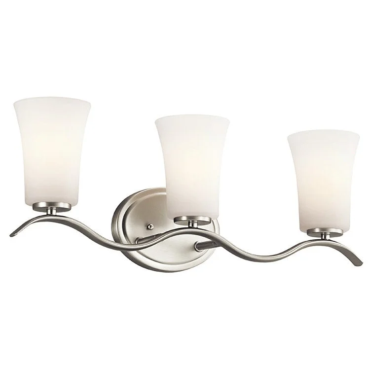 Armida Three-Light Bathroom Vanity Fixture