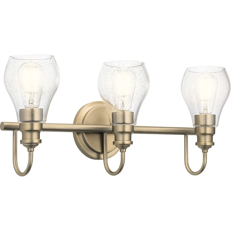 Greenbrier Three-Light Bathroom Vanity Fixture