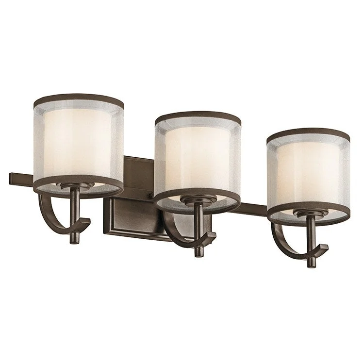 Tallie Three-Light Bathroom Vanity Fixture