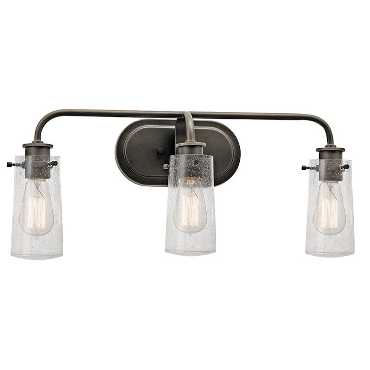 Braelyn Three-Light Bathroom Vanity Fixture