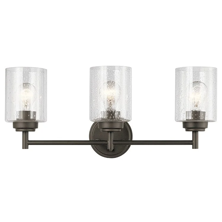 Winslow Three-Light Bathroom Vanity Fixture